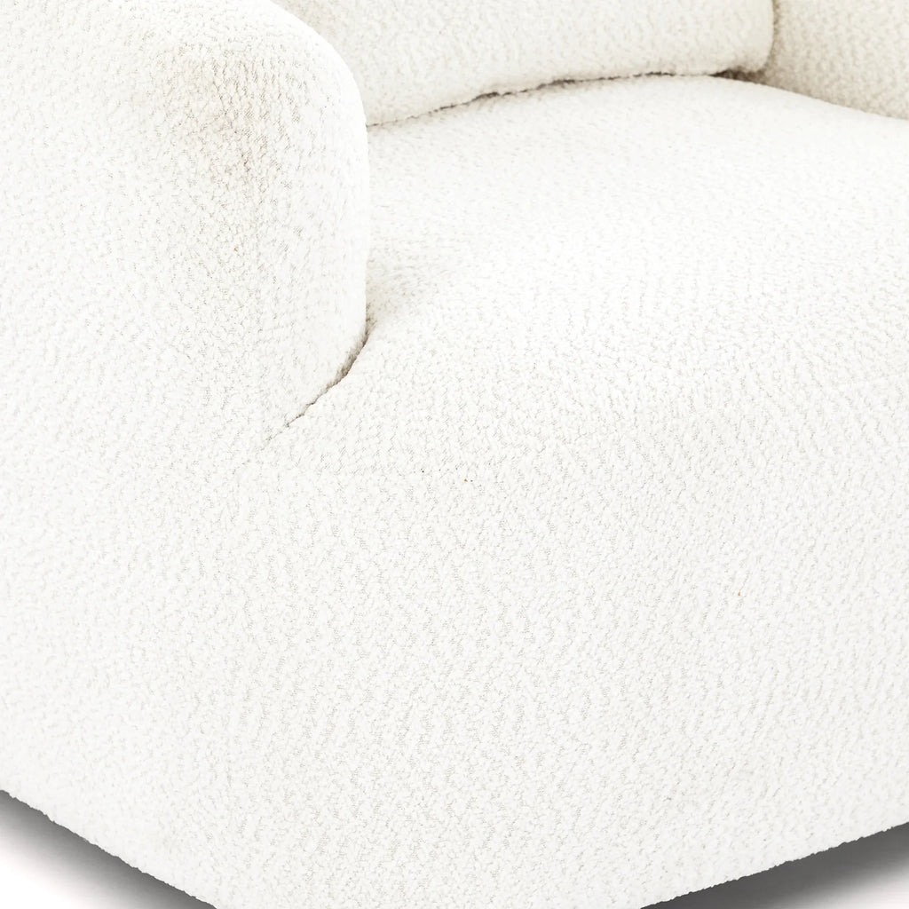 Harper & Bright Designs 360- Swivel Accent Chair, Barrel Chair Swivel Upholstered Sofa Chair with Cushion for Living Room Office, Beige - image 17