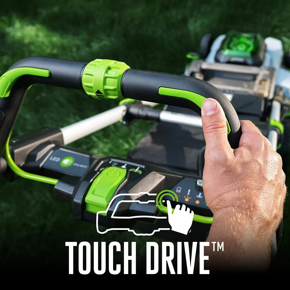 EGO Power+ 21-Inch 56V Self-Propelled Cordless Lawn Mower with 2x 4.0Ah Batteries & Rapid Charger, Black - image 3