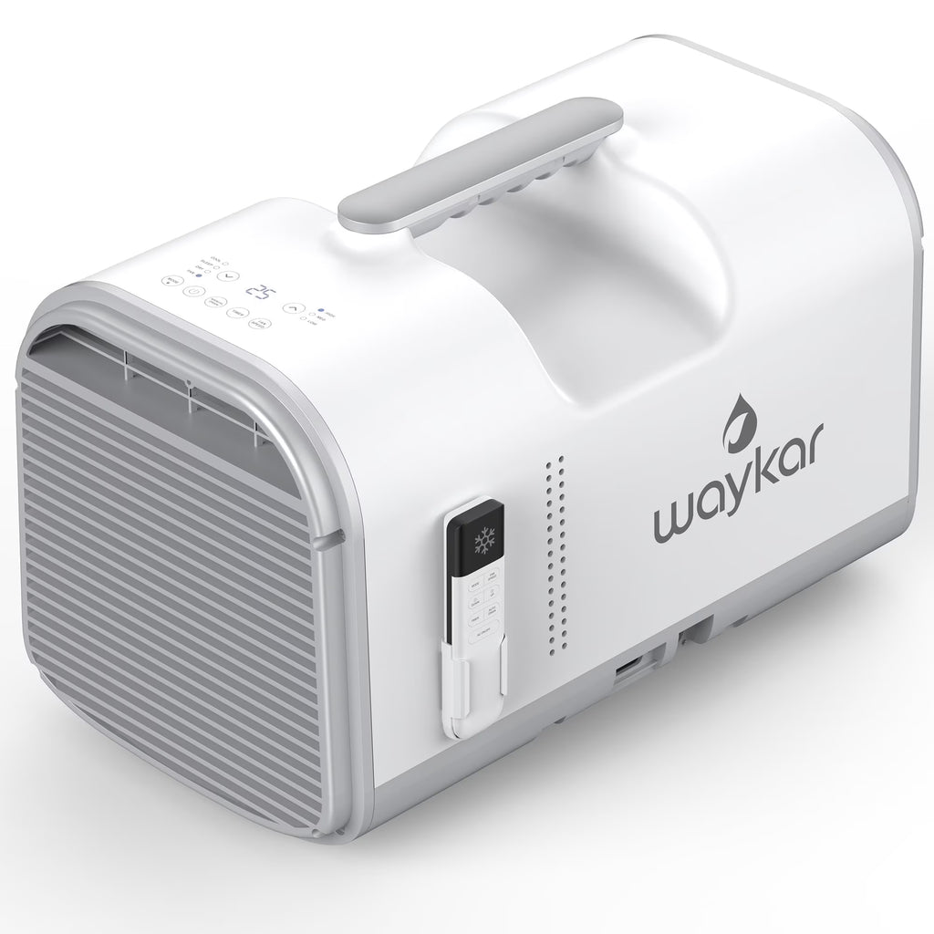 Waykar 4500BTU Portable Air Conditioner for Tent, Camping, RV, 130 Sq. Ft., Low Noise, Remote Control - image 1