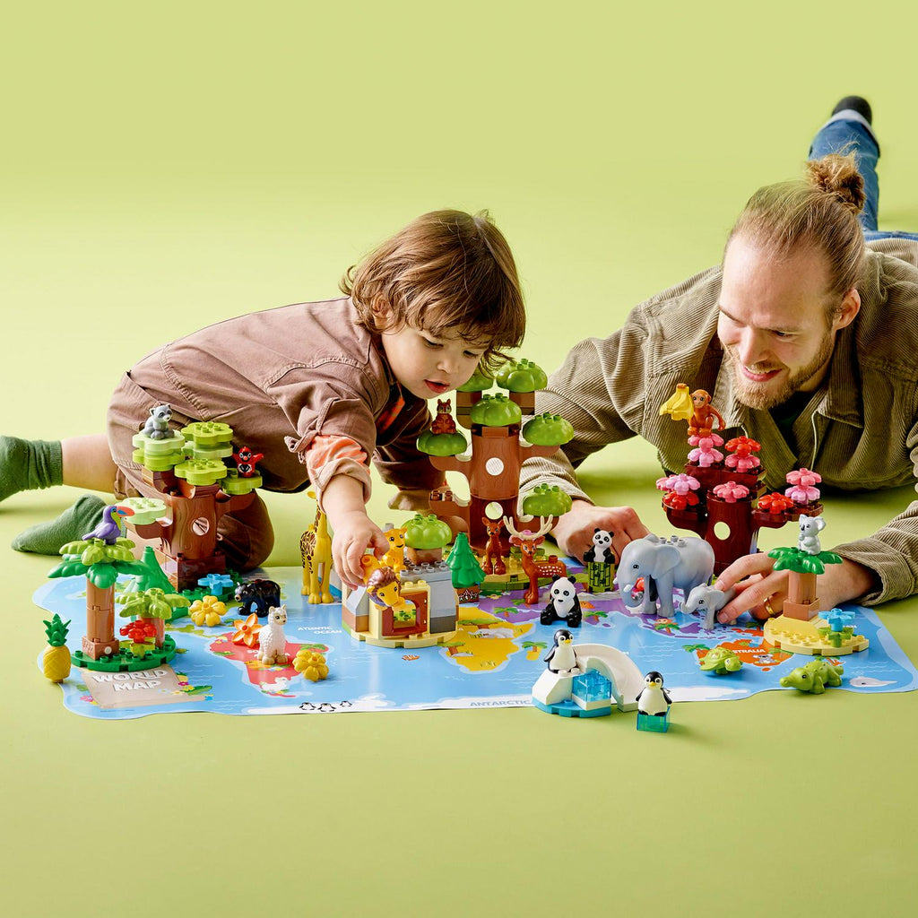 DUPLO Wild Animals of the World 10975 Building Toy Set (142 Pieces) - image 3