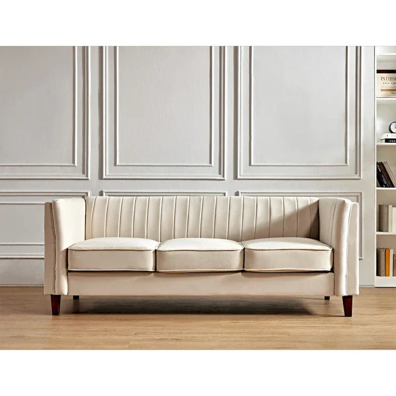 Square Design Sofa with Line Tufting - image 20