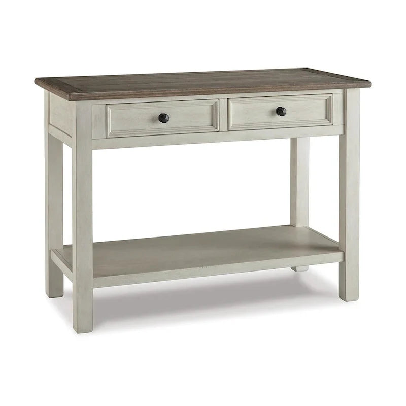 Signature Design by Ashley Bolanburg Rustic Farmhouse Sofa Table - image 2