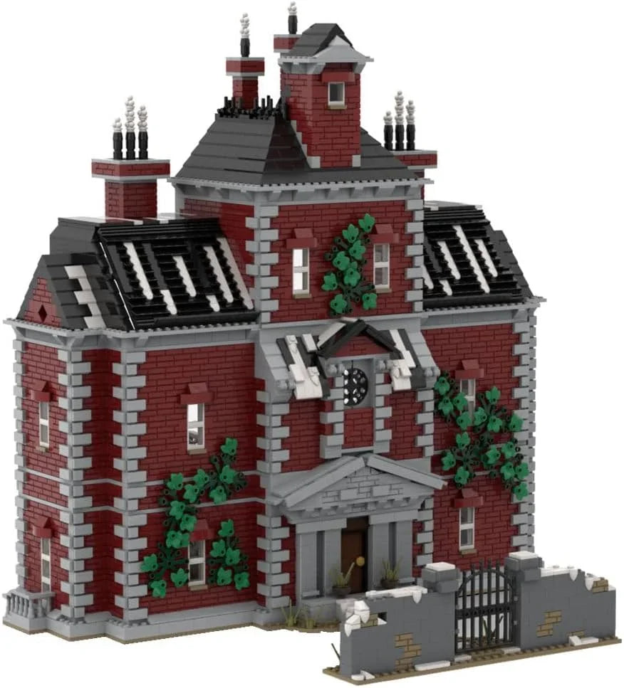 Christmas Country Church Building Kit, MOC-147549 Winter Modular Building Blocks Christmas House Building Block Building Toy 