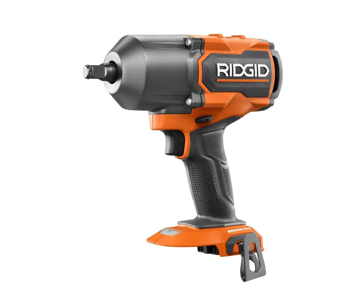 Ridgid R86212B 18V Brushless Cordless 4-Mode 1/2 in. High-Torque Impact Wrench (Tool Only)-Instock - image 1