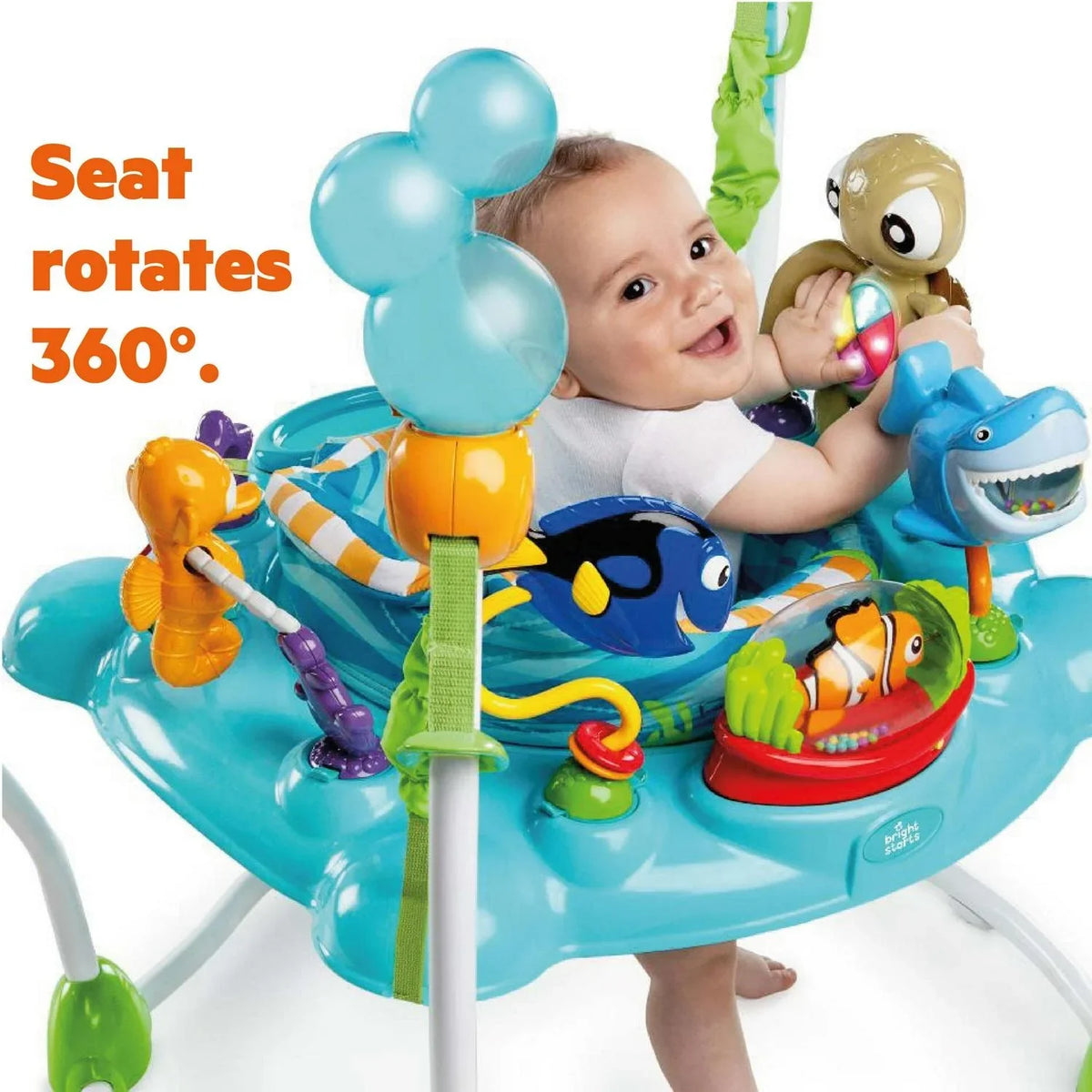Bright Starts Baby Finding Nemo Sea of Activities Jumper Infant Entertainer, Unisex - image 4