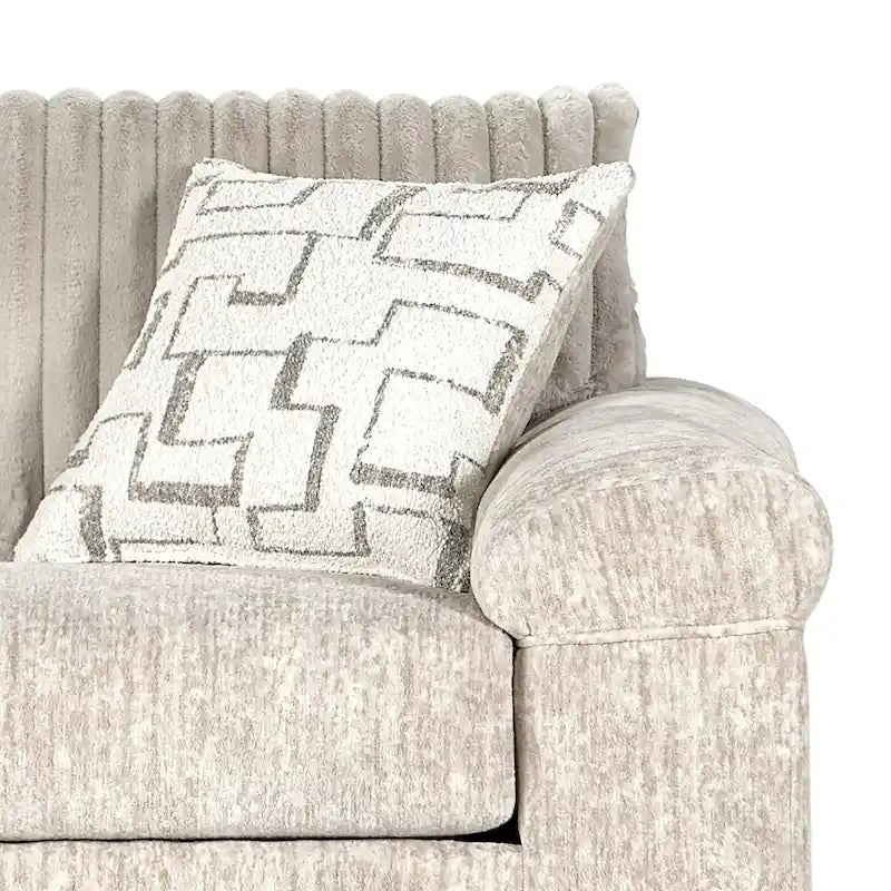 Roundhill Furniture Nason Wide Wale Corduroy Sofa, Loveseat, and Cuddle Chair Collection - image 11