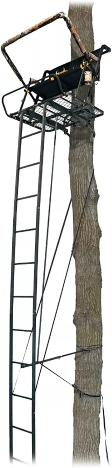 MUDDY Nexus XTL Ladder Tree Stand, 20ft, 500lb Capacity, 2-Person - image 6