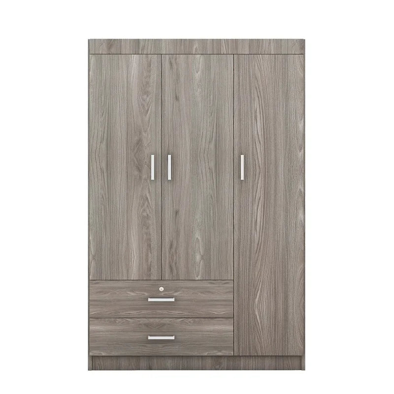 3-Door Wardrobe with 2 Drawers - image 16