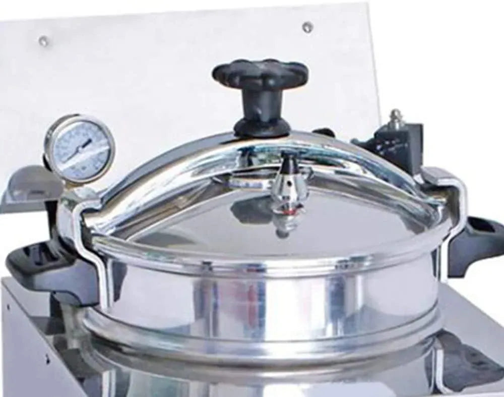 16L Pressure Fryer Commercial Electric Countertop Stainless Steel Cooking Machine Chicken Fish - image 2