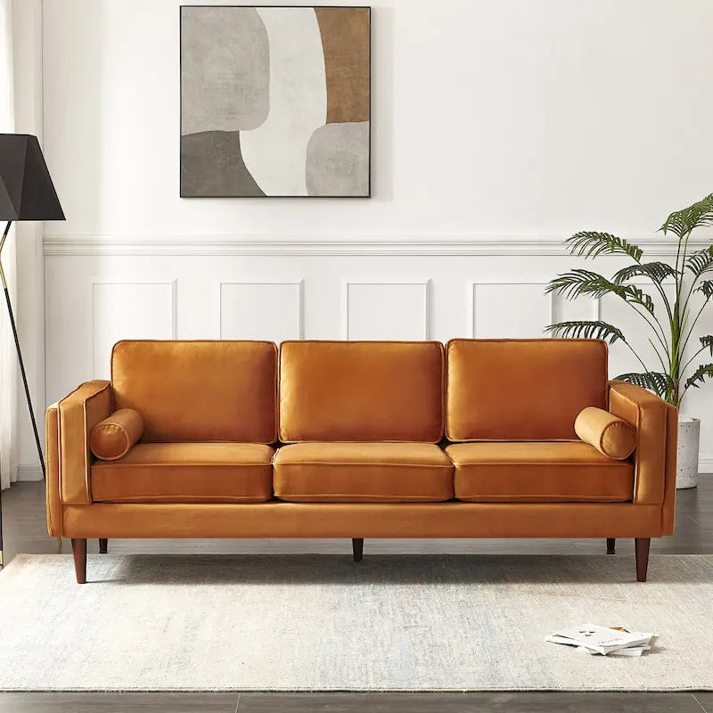 Lavinia Mid-Century Modern Sofa for Living Room - Dimensions: 33 x 88 x 34 inches - image 21