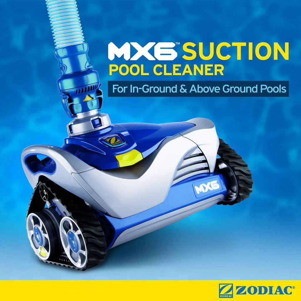 Zodiac MX6 Elite Automatic Suction Pool Cleaner for In-ground Pools, Energy-Efficient, Wall Climbing, Cyclonic Turbine - image 5