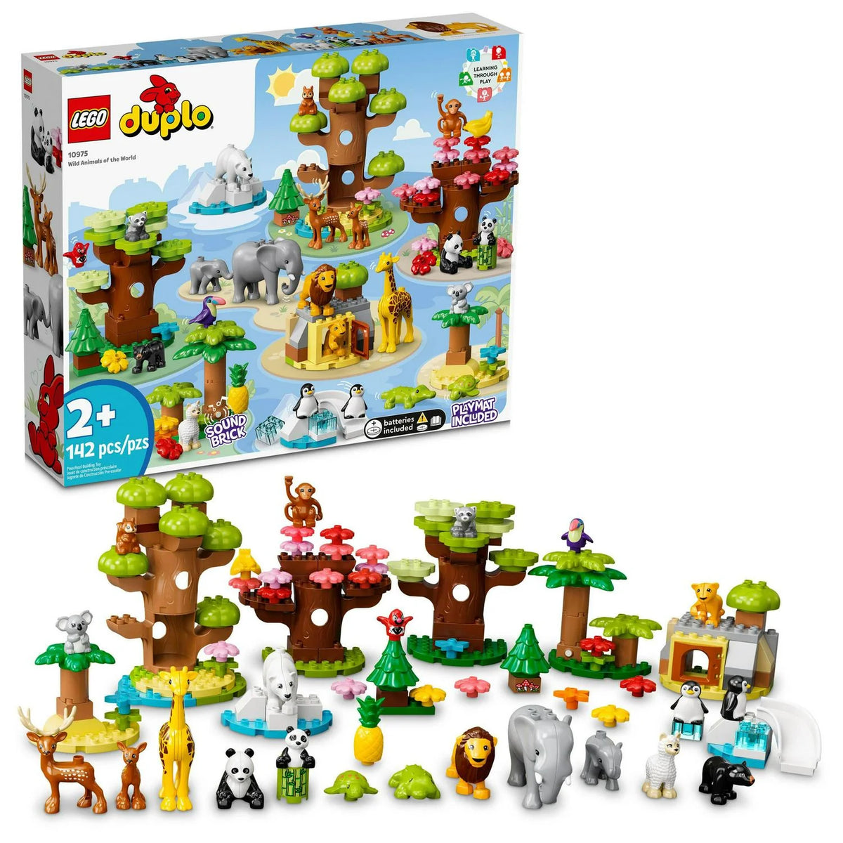 DUPLO Wild Animals of the World 10975 Building Toy Set (142 Pieces) - image 2