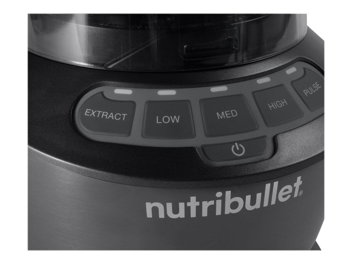 nutribullet 1200 Watts 64 oz. Full-Size Blender Combo NBF50500, Dark Gray. (Condition: New)