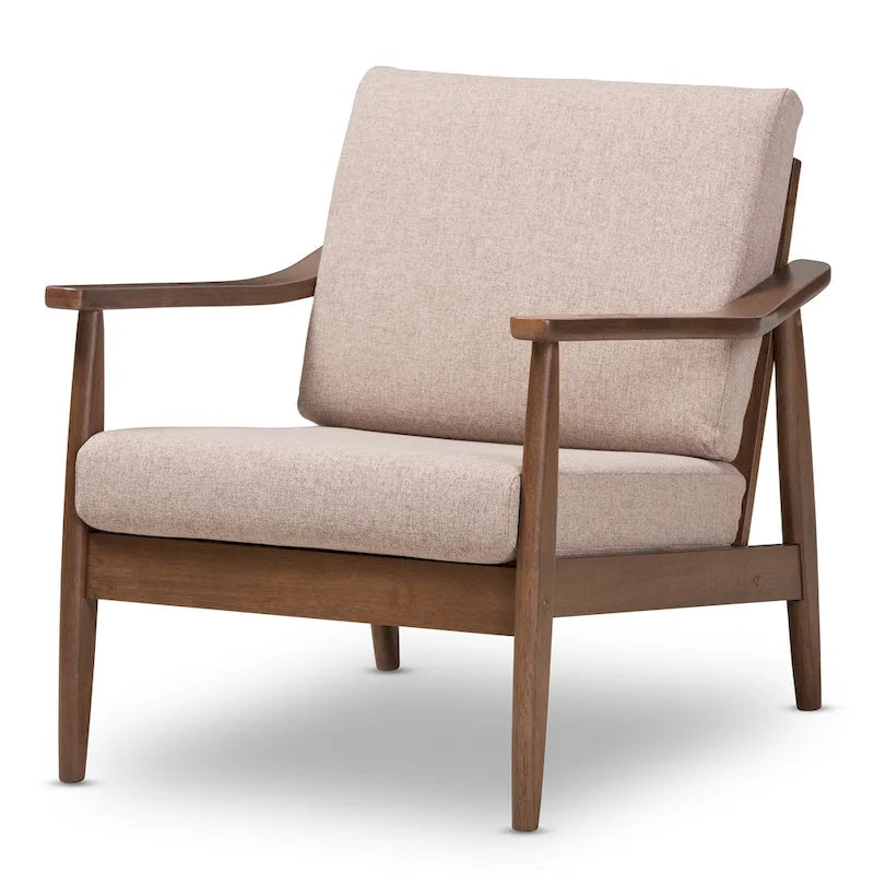 Baxton Studio Mid-Century Modern Lounge Chair - image 15