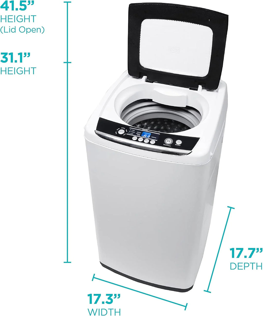 BLACK+DECKER 0.9 Cu. Ft. Portable Washing Machine - 5 Wash Cycles - image 2