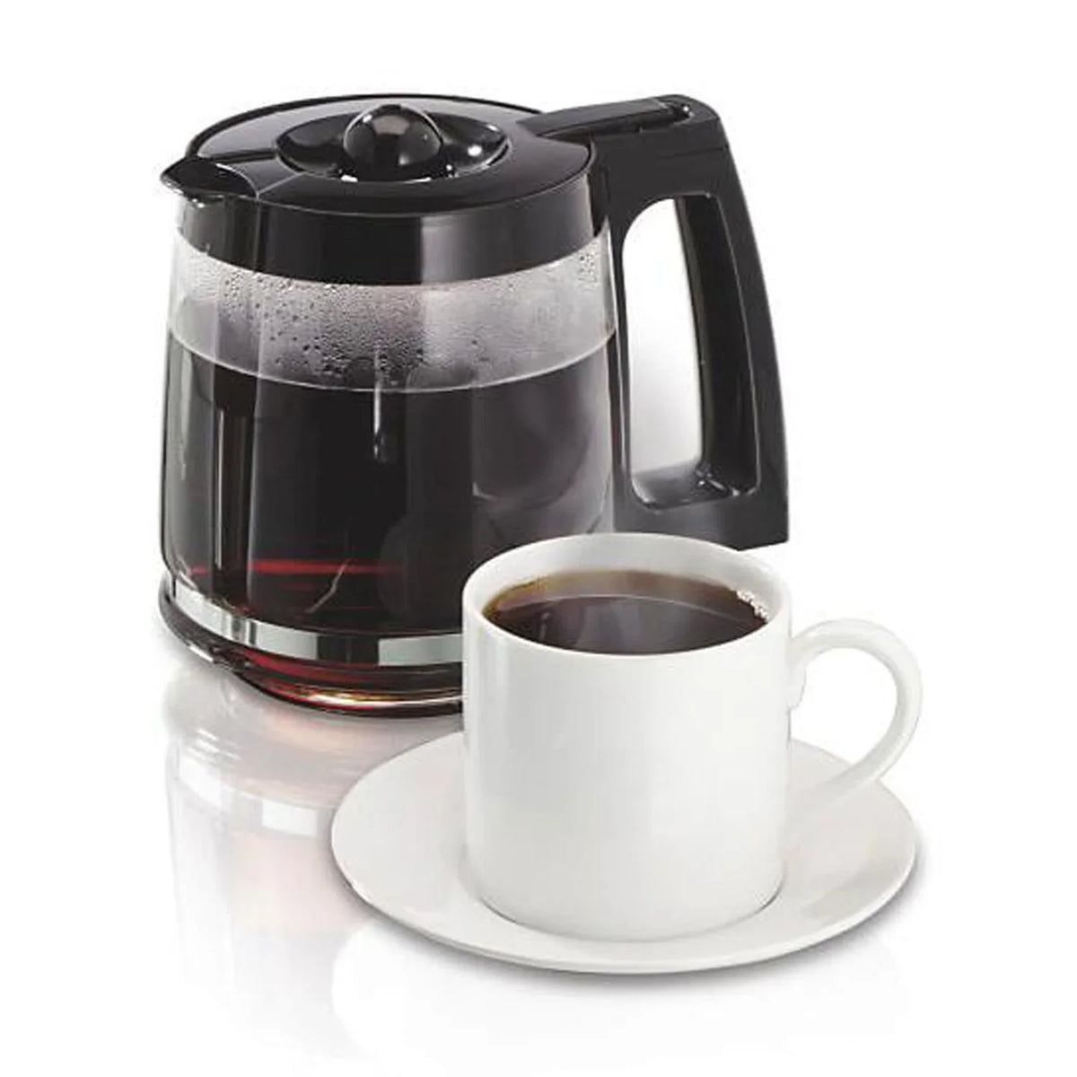 Hamilton Beach FlexBrew Trio 2-Way Coffee Maker, Compatible with K-Cup Pods or Grounds, Combo, Single Serve & Full 12c Pot, Black - image 6