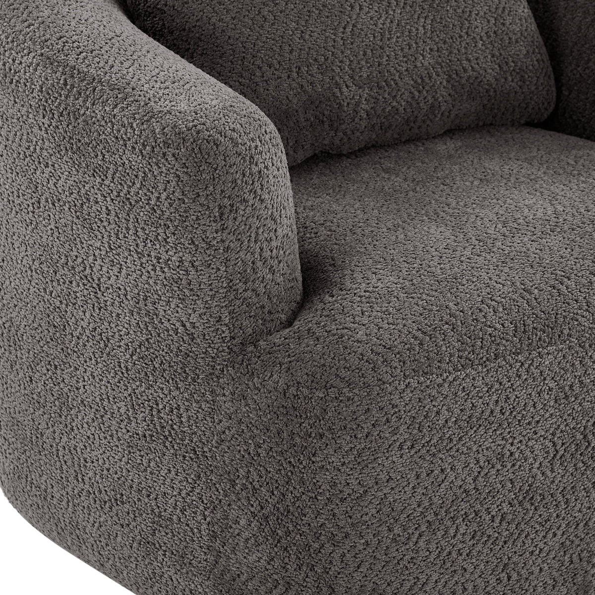 Harper & Bright Designs 360- Swivel Accent Chair, Barrel Chair Swivel Upholstered Sofa Chair with Cushion for Living Room Office, Beige - image 31