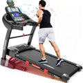 Famistar Folding Treadmill for Home with 15 Levels Auto Incline, 300LB Capcity, 10MPH Fast Speed Controls - image 1