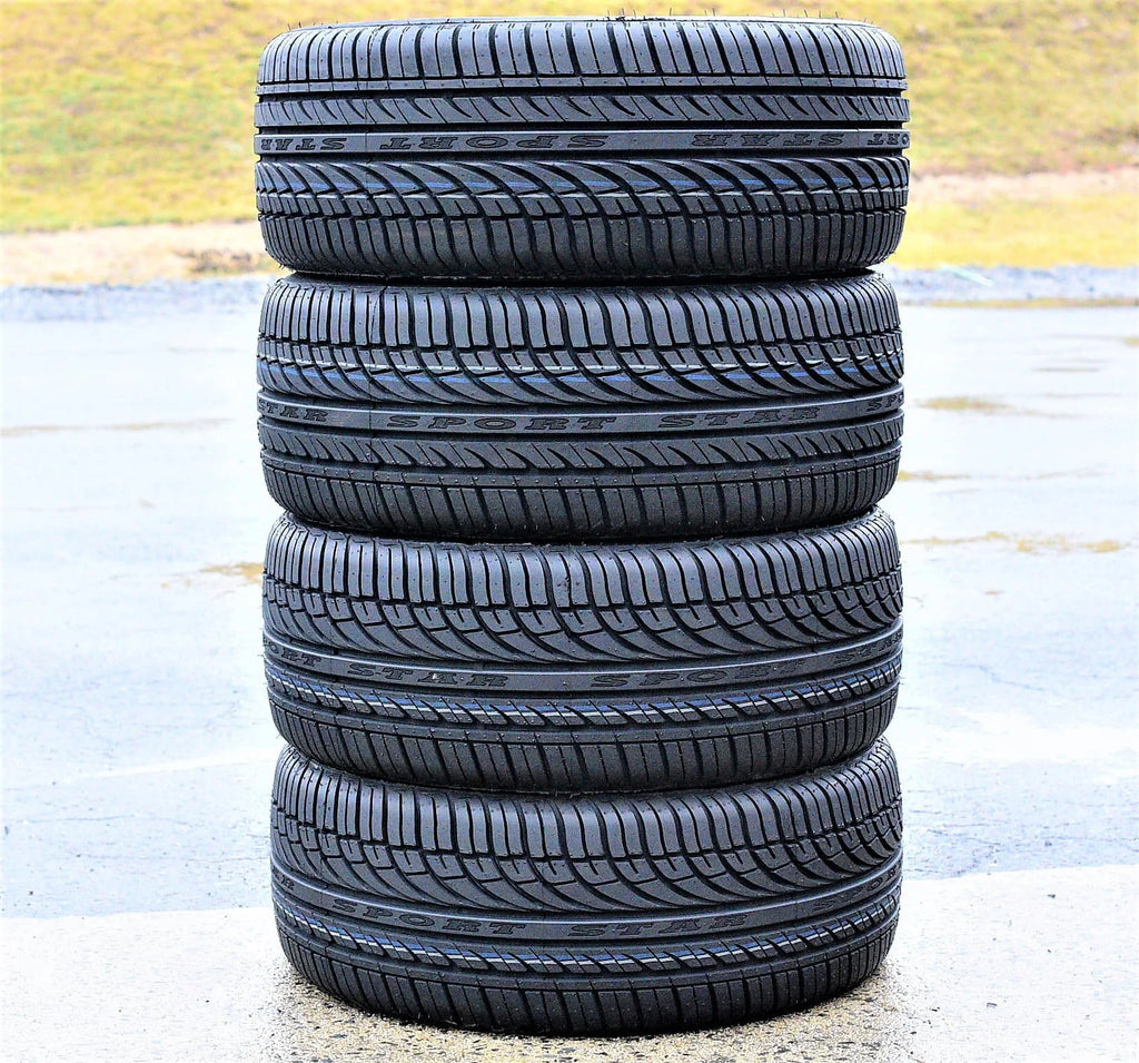 Set of 4 (FOUR) 205/55R16 91V All Season Performance Tires - image 5