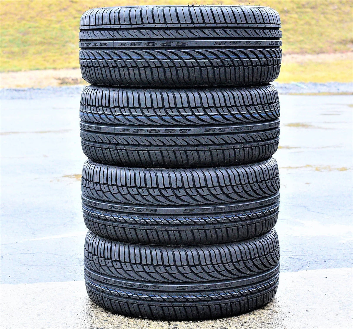 Set of 4 (FOUR) 205/55R16 91V All Season Performance Tires - image 5