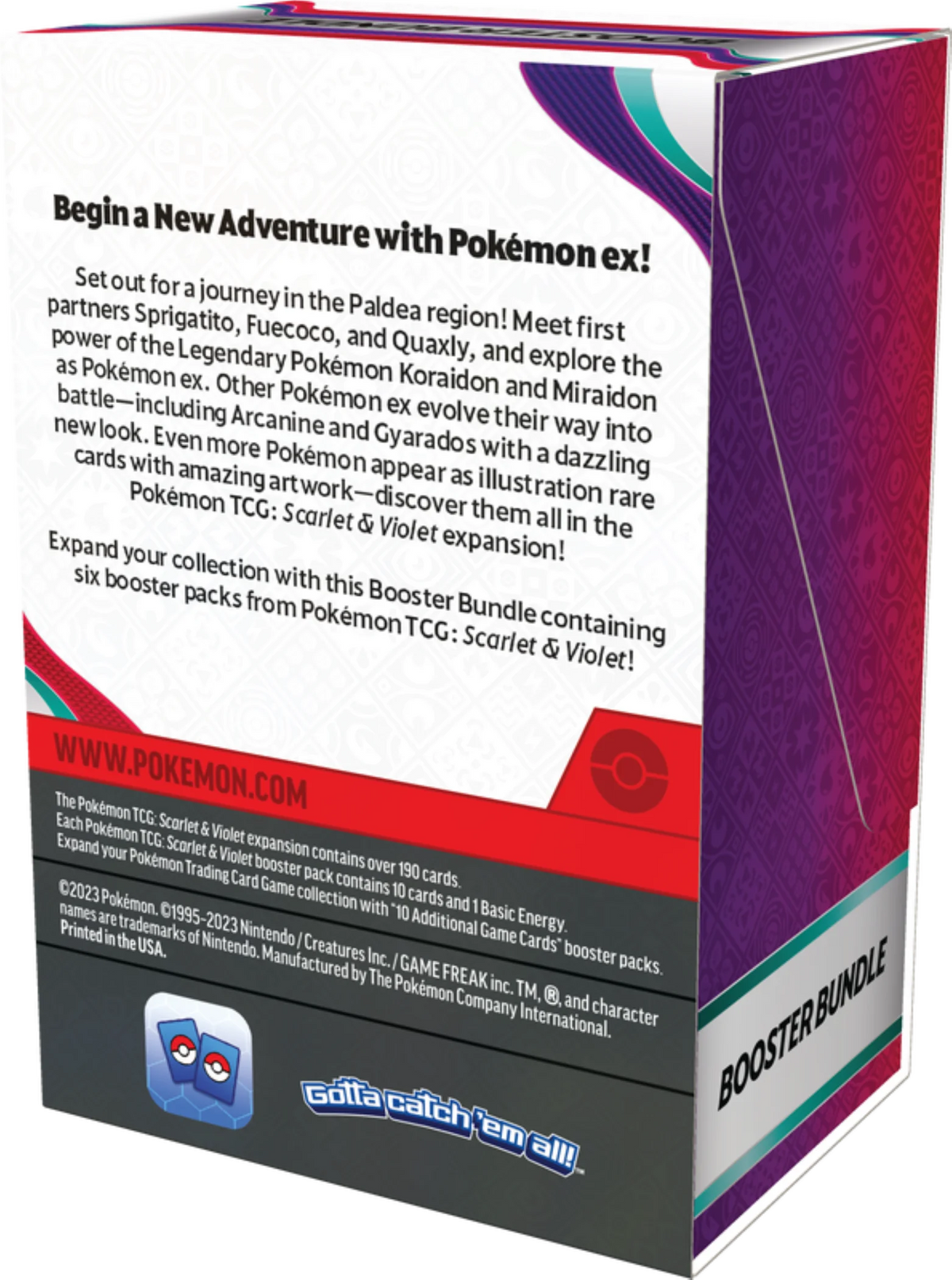 Pokemon Trading Card Game Scarlet & Violet 2 Paldea Evolved Booster Bundle 6 Booster Packs - image 2