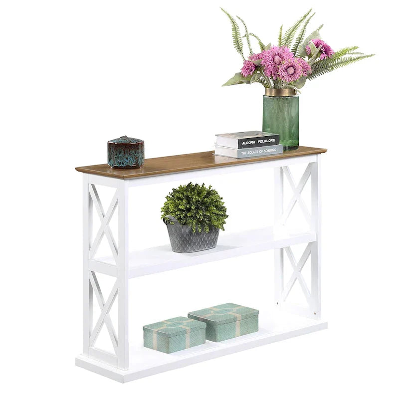 Coventry Console Table with Shelves by Convenience Concepts - image 6