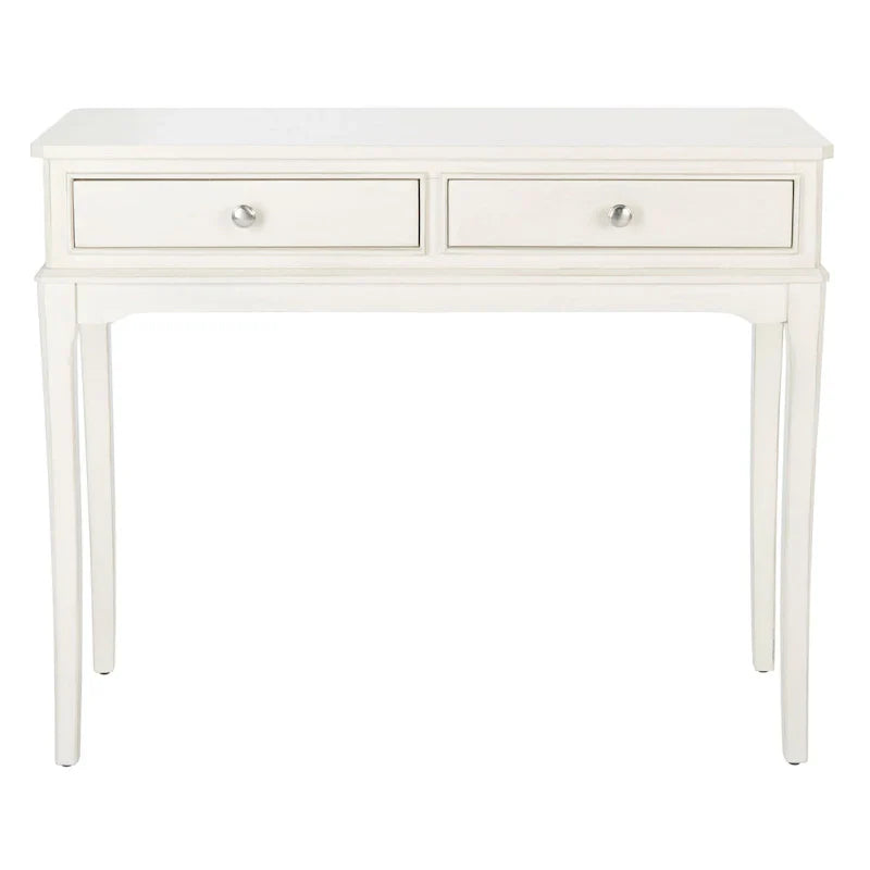 SAFAVIEH Affie 2-Drawer Console Table - Dimensions: 35.5" W x 13" D x 29.5" H - image 8