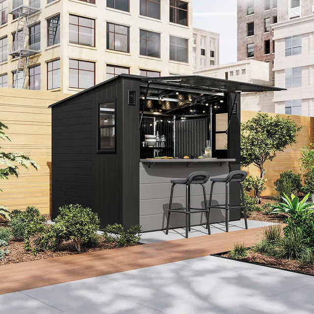 Suncast 8’x7’ Cabana Entertainment Shed - image 2