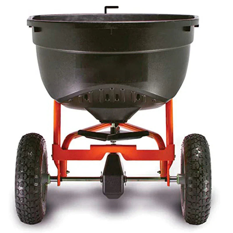 130-Pound Tow Behind Broadcast Spreader