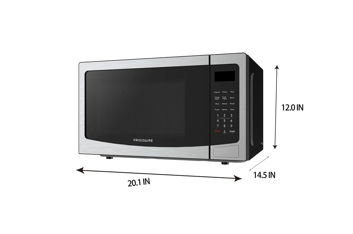 Frigidaire, 1.1 Cu. Ft. Countertop Microwave Oven, EMW1134, Stainless Steel - image 4