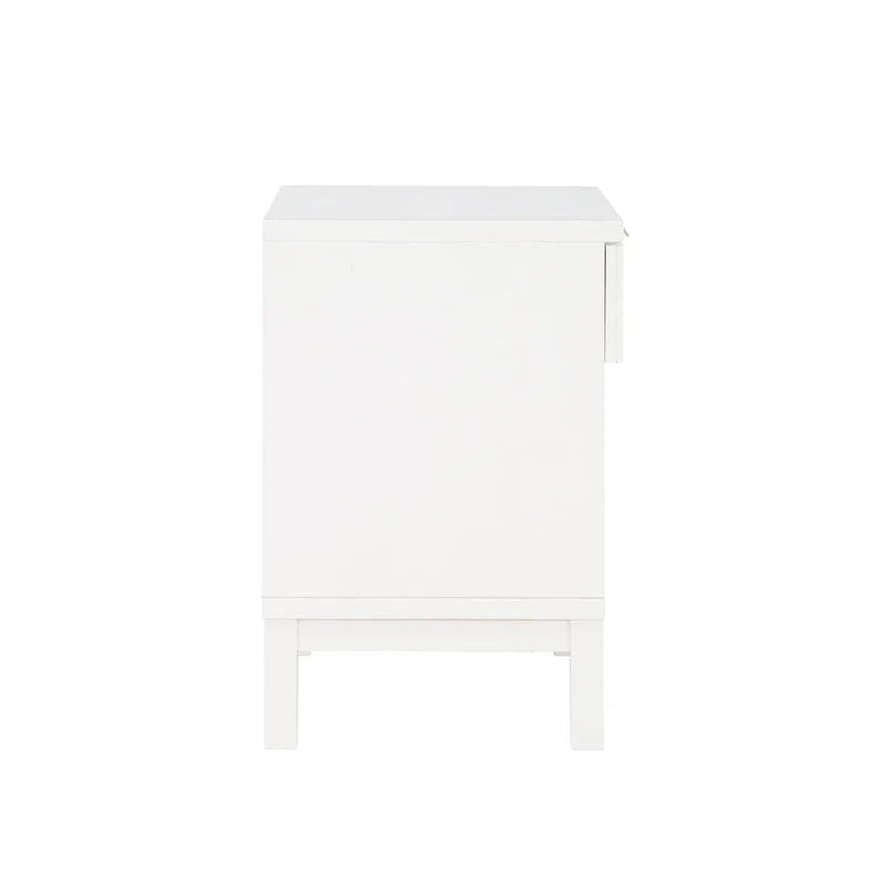 Greyson Living Brighten Cane Nightstand with 1 Drawer - image 1