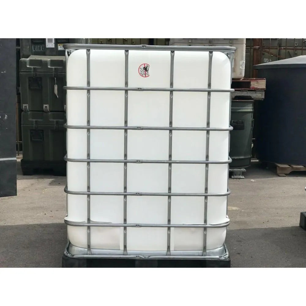 2025 330 Gallon Food Grade IBC / Drinking Water, Rainwater Harvesting Container - image 4