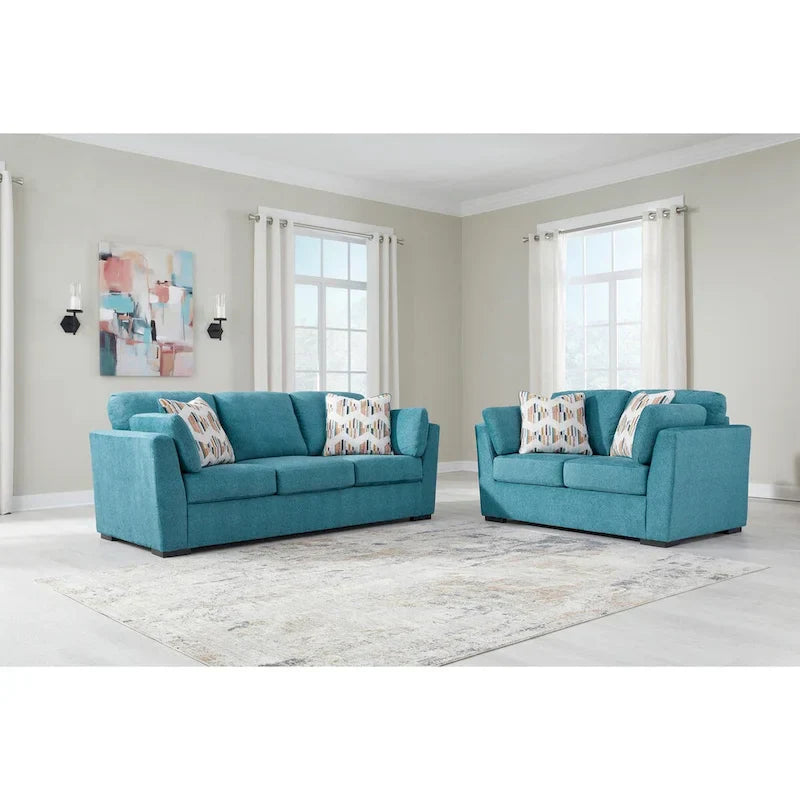 Roundhill Furniture Clareen 2-Piece Sofa and Loveseat Living Room Set - image 13