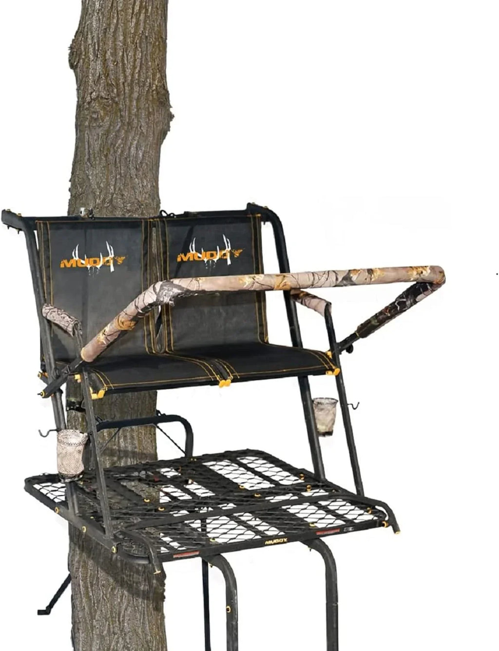 MUDDY Nexus XTL Ladder Tree Stand, 20ft, 500lb Capacity, 2-Person - image 7