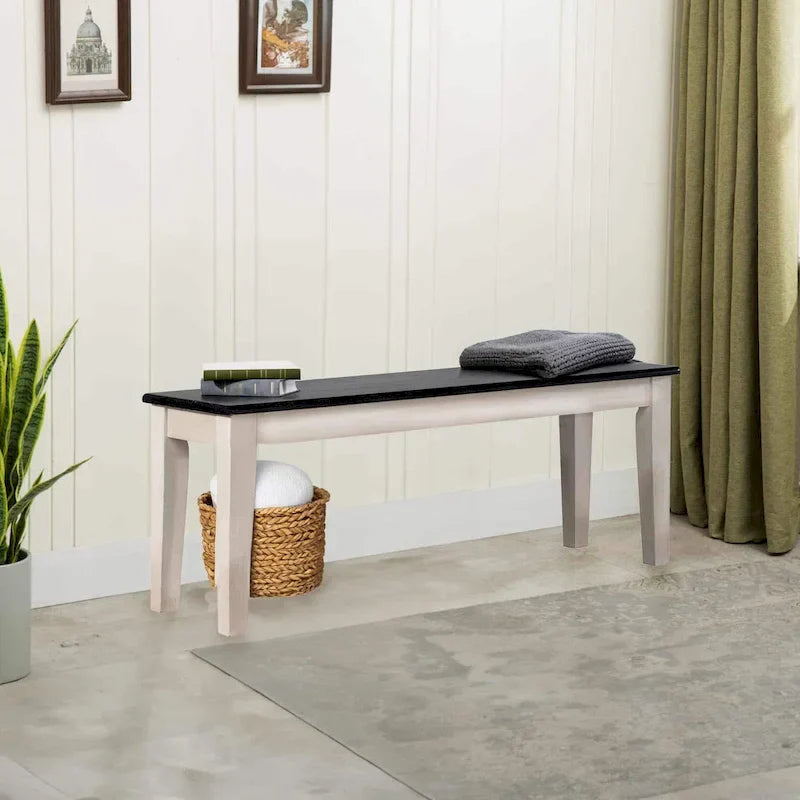 Solid Wood Dining Bench in Shaker Style - image 35