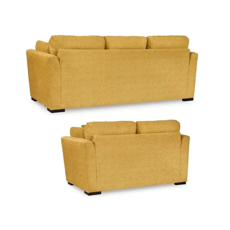 Roundhill Furniture Clareen 2-Piece Sofa and Loveseat Living Room Set - image 6
