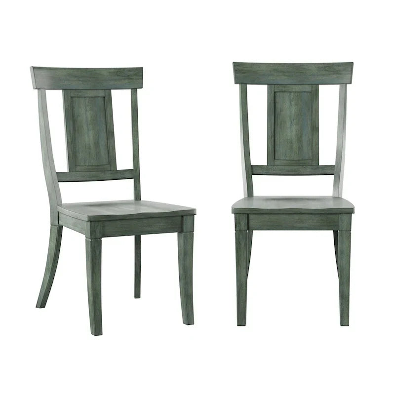 Set of 2 Ronda Wooden Dining Chairs with Panel Back - image 25