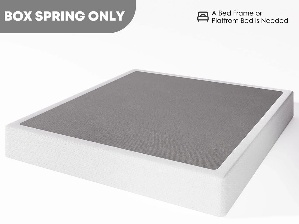 ULIESC 7 Inch Full Size Box Spring, Full Box Spring Only, Metal Box Spring Full with Fabric Cover, Sturdy Mattress Foundation, Noise Free, Non-Slip - image 8
