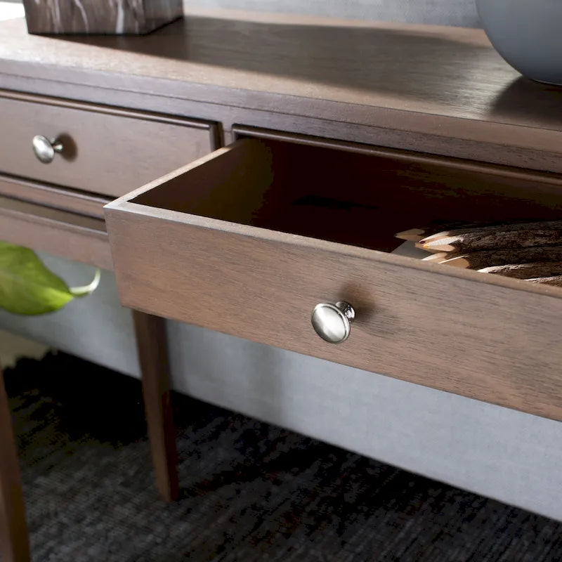 SAFAVIEH Affie 2-Drawer Console Table - Dimensions: 35.5" W x 13" D x 29.5" H - image 18