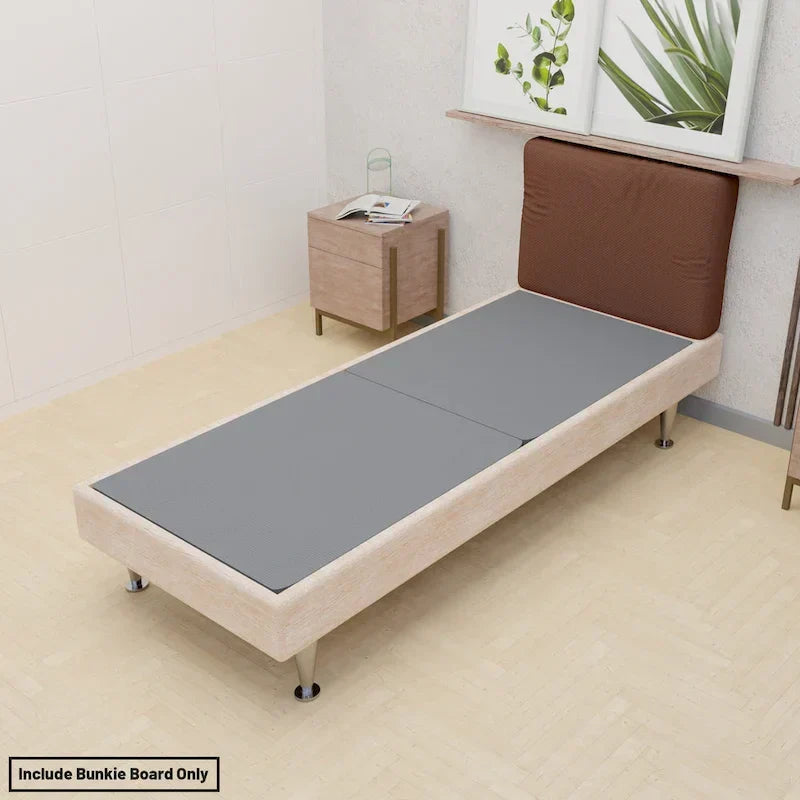 ONETAN 1.5-Inch Split Bunkie Board for Mattress Support - Fully Assembled, Enhanced Comfort, Gray - image 3