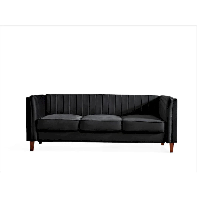 Square Design Sofa with Line Tufting - image 5