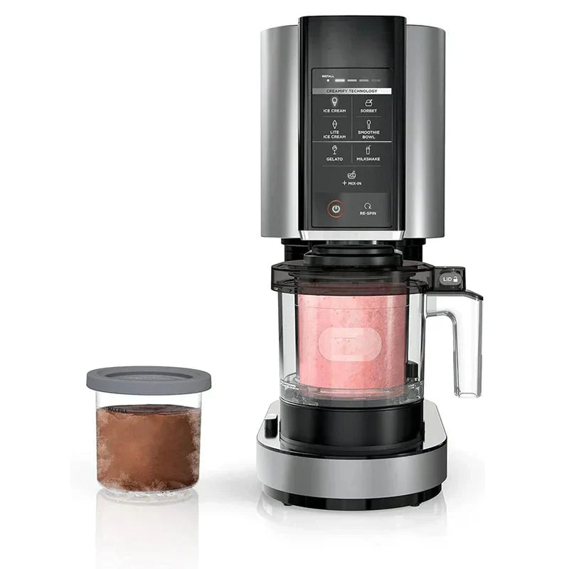 NC301 CREAMi Ice Cream Maker, for Gelato, Mix-ins, Milkshakes, Sorbet, Smoothie Bowls & More, 7 One-Touch Programs, with (2) 