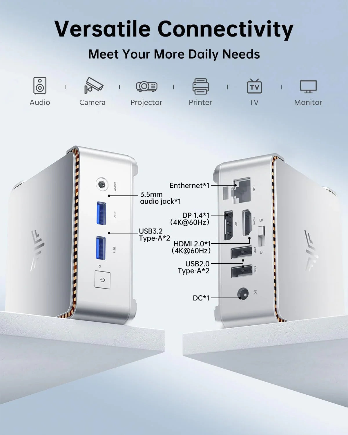 KAMRUI GK3Plus Mini PC, 16GB RAM, 512GB M.2 SSD Mini Computer - image 13