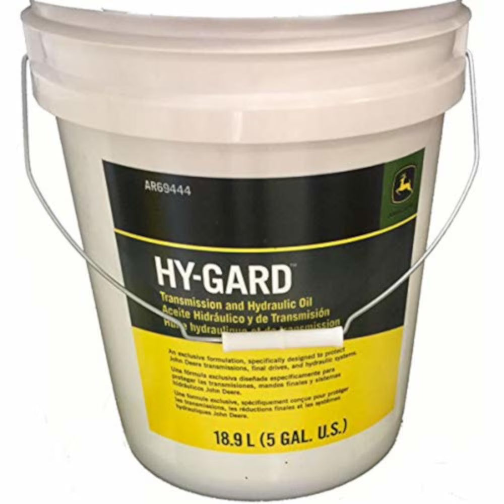 John Deere Hy - Gard Transmission and Hydraulic Oil 5 Gallon Bucket - AR69444, 1 - image 1