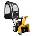 Deluxe Universal Snow Thrower Cab, Black – Fits Most Two & Three-Stage Snow Blowers, Includes Storage Pouch & Reflective Fabr