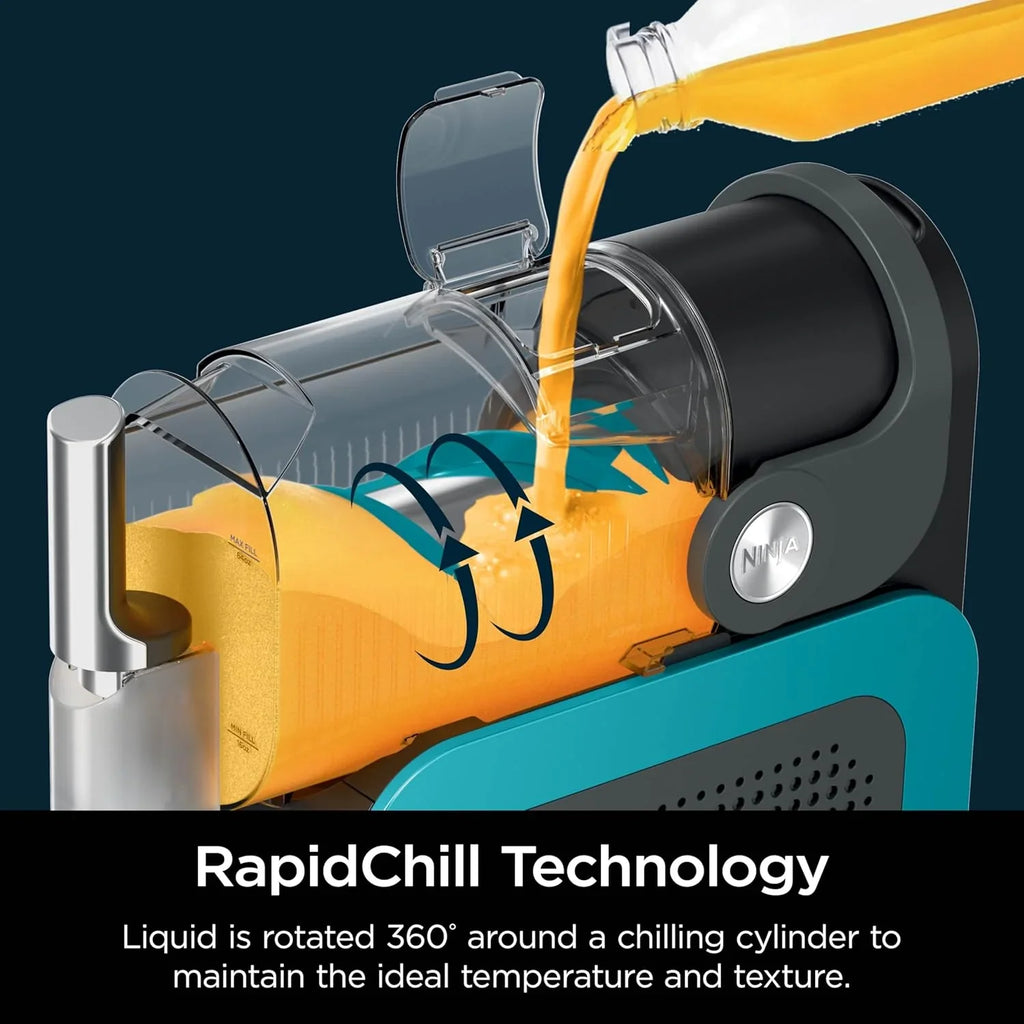 SLUSHi with RapidChill Technology, 88 oz. Frozen Drink & Slushie Machine, 5 Preset Programs, Margaritas, Frappés, and More, P