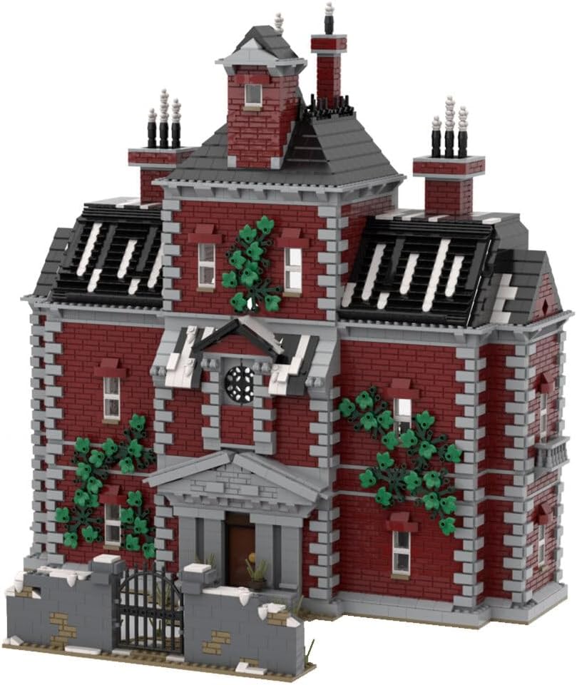 Christmas Country Church Building Kit, MOC-147549 Winter Modular Building Blocks Christmas House Building Block Building Toy 