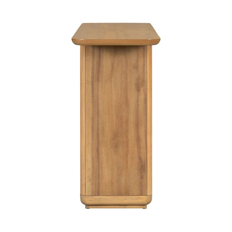 Christopher Knight Home - Mirod Stylish Minimalist Console Table with Curved Corners and U-Base - image 25