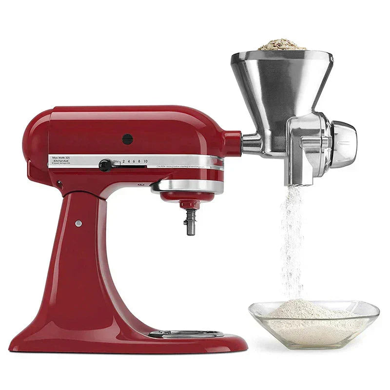 All Metal Grain Mill Attachment, Size: 1