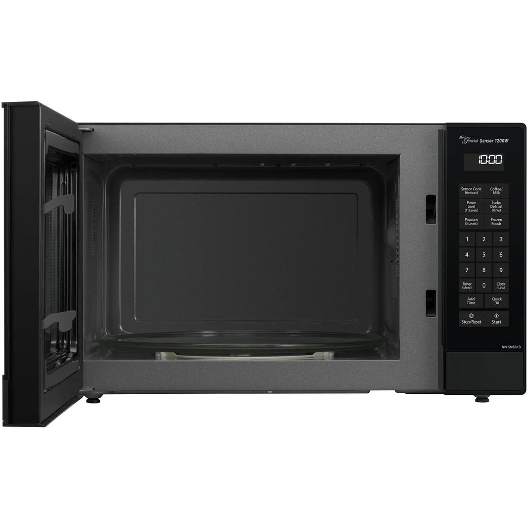Panasonic 1.2 Cu. Ft. 1200W Genius Sensor Countertop Microwave Oven with Inverter Technology in Black - image 5